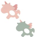 دندانگیر سیلیکونی کیکابو طرح اسب تک شاخ kikka boo