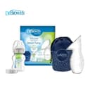 شیردوش سیلیکونی دکتر بروان با شیشه شیر 150 میل Dr,Browns